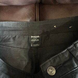 Prana Black Straight Leg Women Jeans